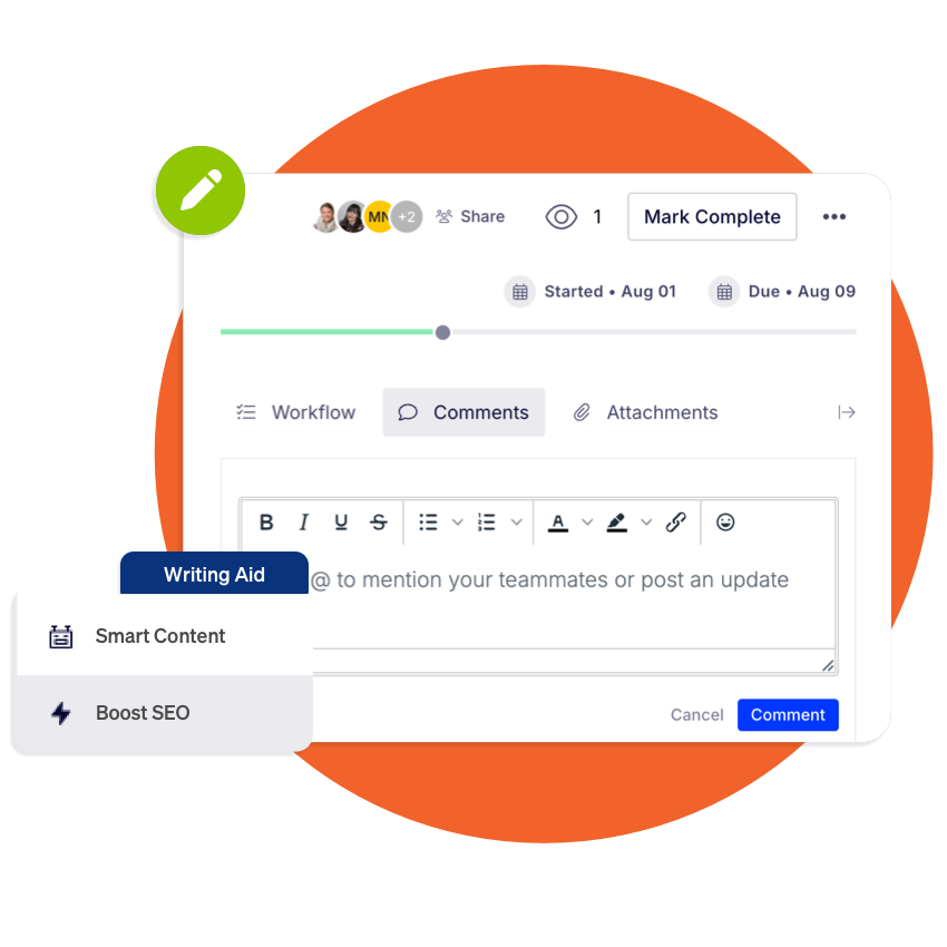 Content writing tool