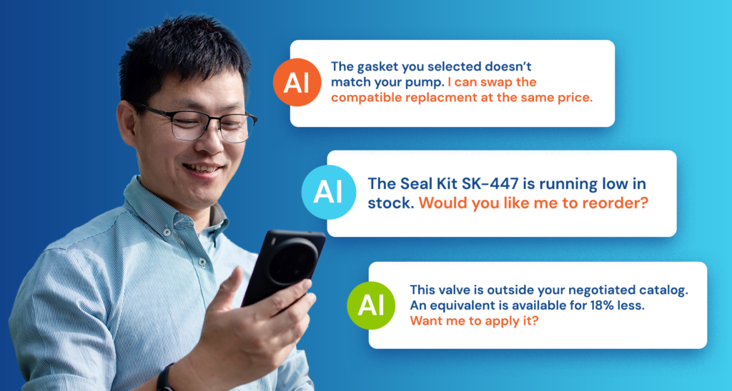 Person holding a cell phone