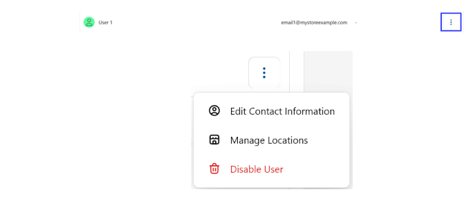 User and Location Management 6
