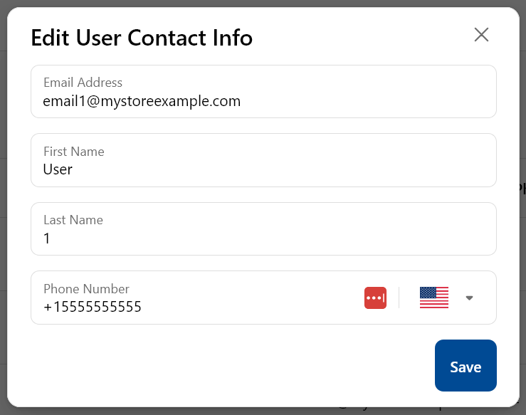User and Location Management 7