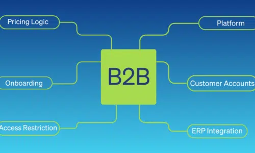B2B website parts
