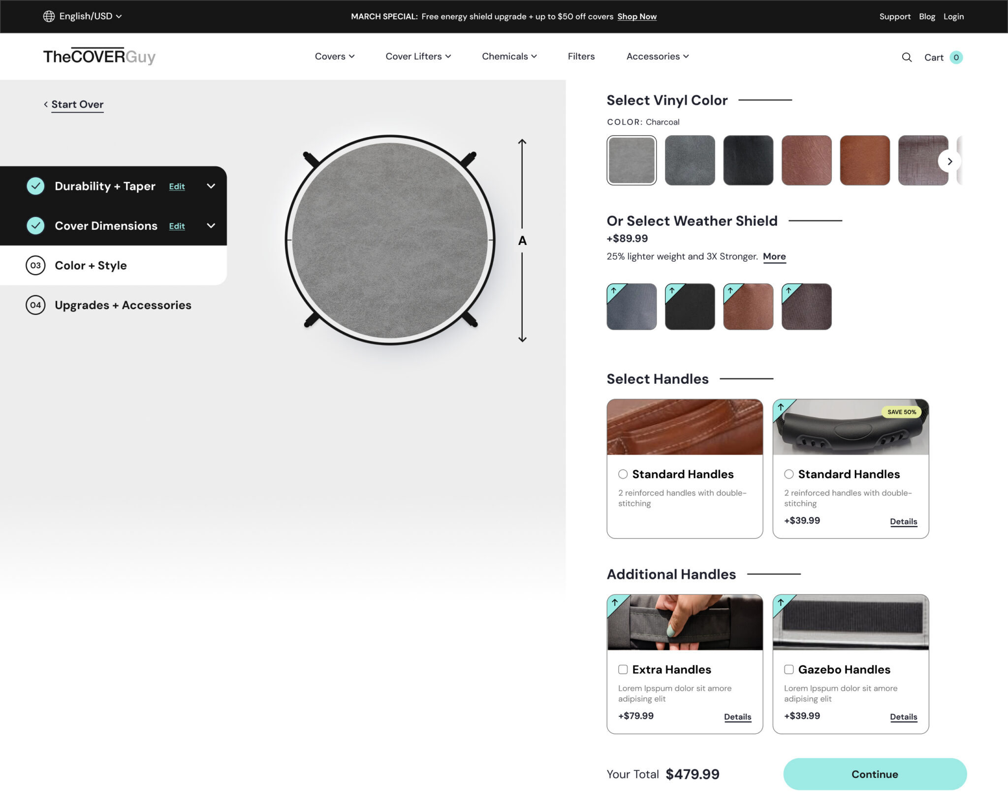 The Cover Guy custom selector