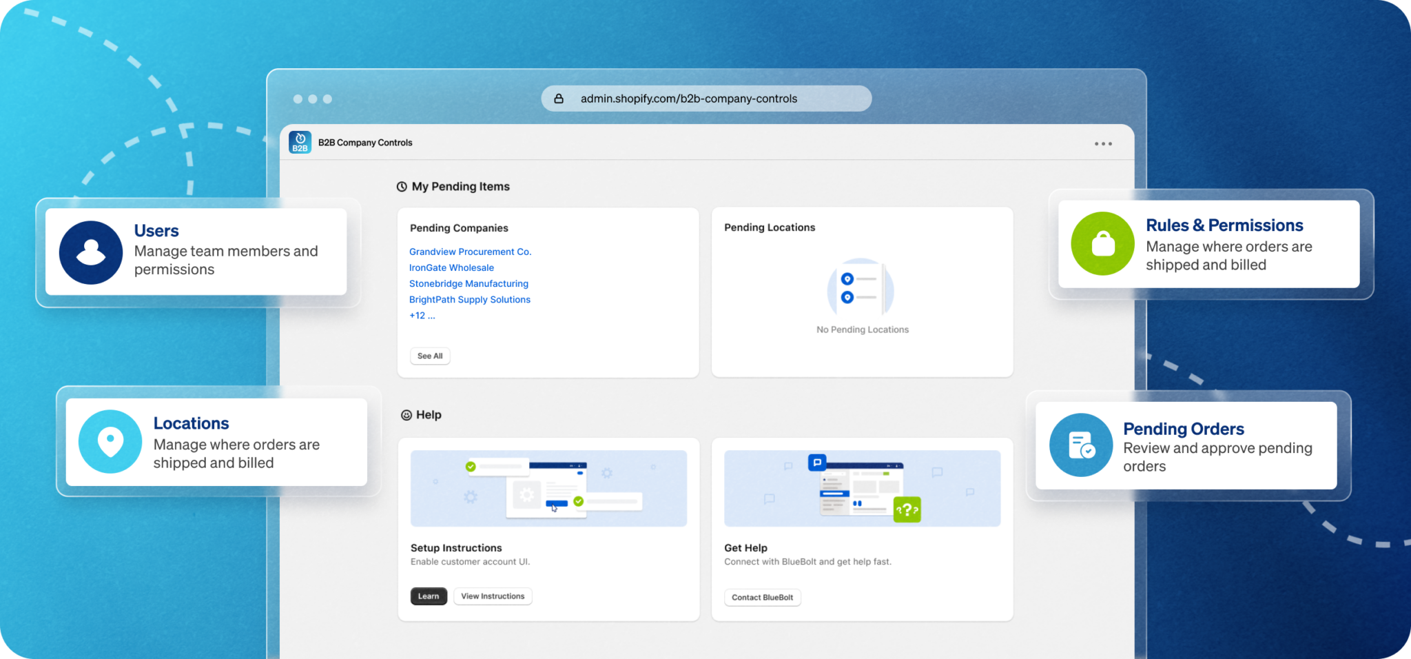 screenshot of app with text overlay explaining benefits